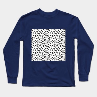 dalmation spot design Long Sleeve T-Shirt